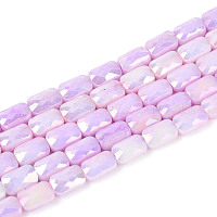 Антикоррозийные гальванические стеклянные бусины&nbsp;GLAA-T025-29C