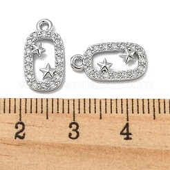 Латунные микро проложить кубического циркония подвески&nbsp;KK-H460-07P