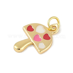 Латунь эмаль подвески&nbsp;KK-B114-17G-01