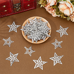 40 шт. 2 стиля железных подвесок&nbsp;IFIN-GF0001-56