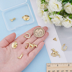 10шт 5 стиля латунные подвески&nbsp;KK-AR0004-66