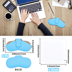 1шт чехол для очков из искусственной кожи&nbsp;AJEW-CN0005-70E