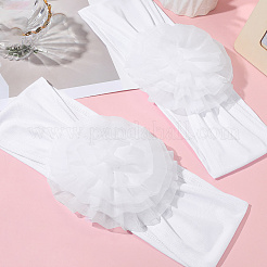 Банты для стульев из полиэстера с цветочным принтом&nbsp;FIND-WH20030-05B