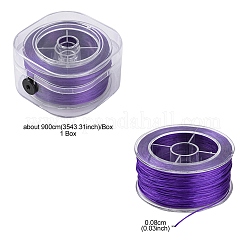 Круглая эластичная хрустальная нить&nbsp;EW-YW0001-07G