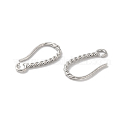 Долговечная латунная проволока для ушей с покрытием&nbsp;KK-K381-07P