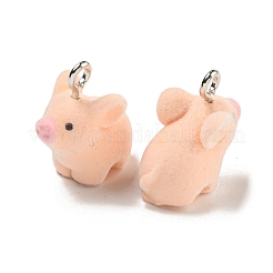 Флокированные акриловые подвески&nbsp;FIND-A044-01I