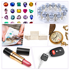 Двусторонние мешочки из искусственной замши с клапаном для украшений&nbsp;TP-WH0007-09B