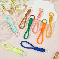 8шт 8-х цветный полиэстеровый шнур подвесное украшение&nbsp;FIND-SC0014-99