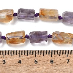 Природные Аметрин бисер нитей&nbsp;G-C270-K20