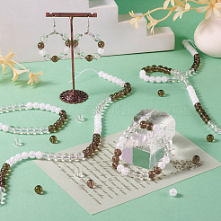 Нить стеклянных бусин&nbsp;LS-GLAA-TAC0024-04