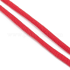 3 шт. 3-цветный круглый нейлоновый витой шнур 3 мм для изготовления ожерелий&nbsp;AJEW-JB01469