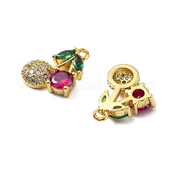 Латунные микро проложить кубического циркония подвески&nbsp;KK-P290-02B-G01