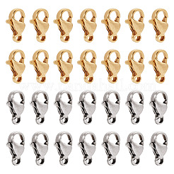 100 шт. набор из 2-х цветных карабинов из нержавеющей стали 304&nbsp;STAS-YS0001-26B