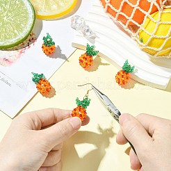 Подвески из нейлоновой проволоки и стеклянных бусин ручной работы&nbsp;PALLOY-CJ00107