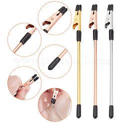 3 шт. 3 цвета железный вспомогательный инструмент для ювелирных изделий зажим для браслета&nbsp;AJEW-WR0002-72