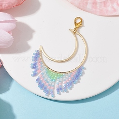 Подвесные украшения из латуни&nbsp;HJEW-JM01700