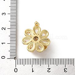 Латунные микро проложить кубического циркония подвески&nbsp;LS-KK-P320-04B-G