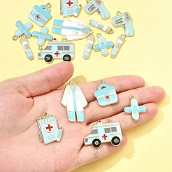 18 шт. 7 стиля подвески из сплава и эмали на медицинскую тематику&nbsp;FIND-FS0004-32B