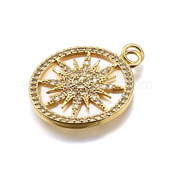 Стойки обшивки латунь микро проложить Циркон подвеску&nbsp;KK-K401-85G