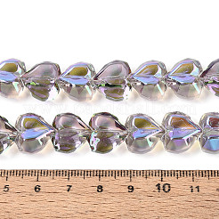 Гальванизируйте прозрачное стекло бисер нитей&nbsp;EGLA-B012-AB16