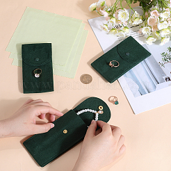 3 комплект прямоугольных бархатных мешочков для хранения часов ABAG-BBC0001-12D