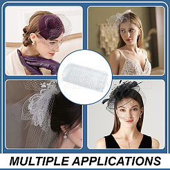 Нейлоновая сетчатая кружевная ткань&nbsp;DIY-WH0530-83D