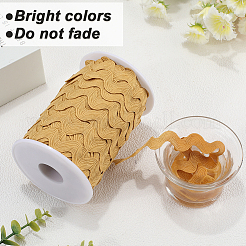 Лента из полиэстерового волнистого кружева&nbsp;OCOR-GF0004-36A-06