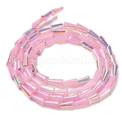 Выпечка окрашенные стеклянные бусины пряди&nbsp;DGLA-D001-03D