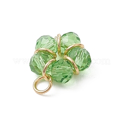 Подвески из гальванического стекла&nbsp;PALLOY-JF04759