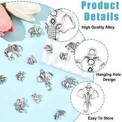 45шт 9 стиля подвески из сплава в тибетском стиле&nbsp;FIND-YW0011-10