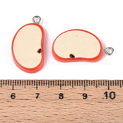 Подвески из смолы в виде фруктов&nbsp;RESI-CJC0021-17F