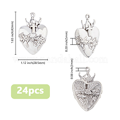 24 шт. Подвески из сплава в тибетском стиле&nbsp;FIND-DC0005-55