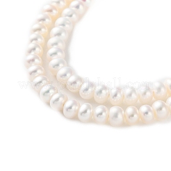 Нити из натурального культивированного пресноводного жемчуга PEAR-I007-02C-02