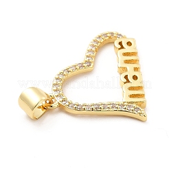 Стойки обшивки латунь микро проложить Циркон подвеску&nbsp;KK-K270-02G