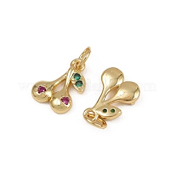 Латунные микро проложить кубического циркония подвески&nbsp;KK-Z120-08G-01