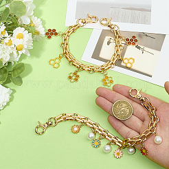 4 шт. 2 стильные железные ручки для сумок-цепочек&nbsp;HJEW-DR00208