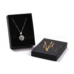 Коробки для упаковки ювелирных изделий из картона горячего тиснения&nbsp;LS-CON-B007-01E