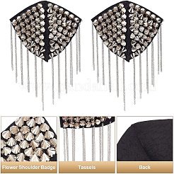 Модные погоны с кисточками&nbsp;AJEW-WH0235-47P