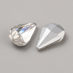 Стеклянные стразы кабошоны&nbsp;LS-GLAA-WH0045-06B