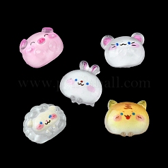 Кабошоны из полупрозрачной смолы&nbsp;RESI-E039-02