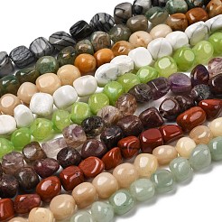 Cmешанные нити драгоценных камней&nbsp;G364