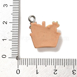 Подвески из непрозрачной смолы&nbsp;RESI-G097-01D