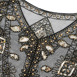 Полиэстеровый палантин&nbsp;AJEW-WH20128-005