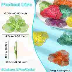 12 шт. 6-х цветные колпачки из нержавеющей стали 430&nbsp;STAS-CJ0002-54