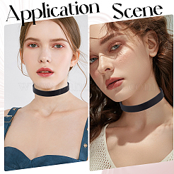 4 шт. ожерелье-чокер из кожаного шнура&nbsp;NJEW-SC0001-67