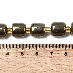 Природного пирита бисер нитей&nbsp;G-Z131-D01-03