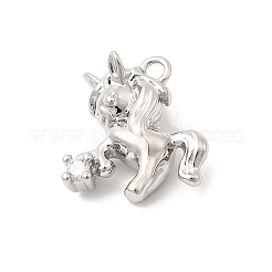 Латунные микро проложить кубического циркония подвески&nbsp;KK-L263-01B-P