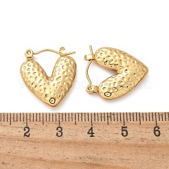 Серьги-кольца из нержавеющей стали 304 для женщин&nbsp;EJEW-L296-049G