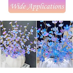 Наборы для изготовления украшений из акрила в виде круглых цветочных бусин своими руками&nbsp;DIY-CJ0002-82