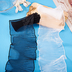 2 шт. двухцветной нейлоновой плиссированной кружевной отделки&nbsp;OCOR-TA0002-75